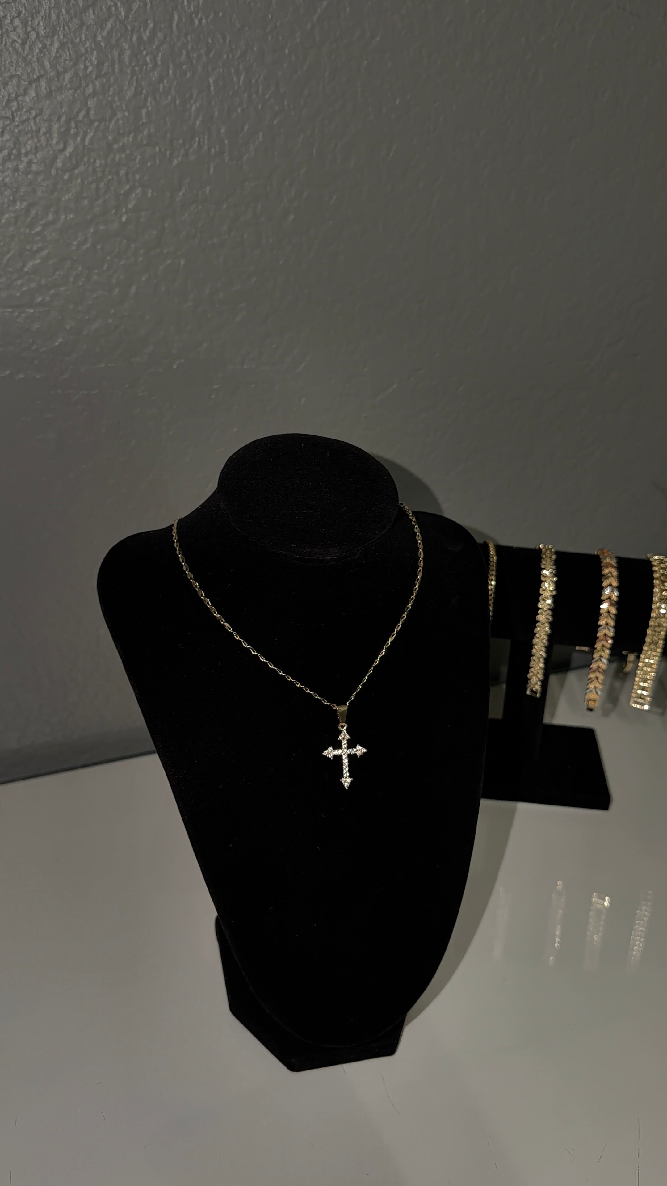 Small Cross Necklace