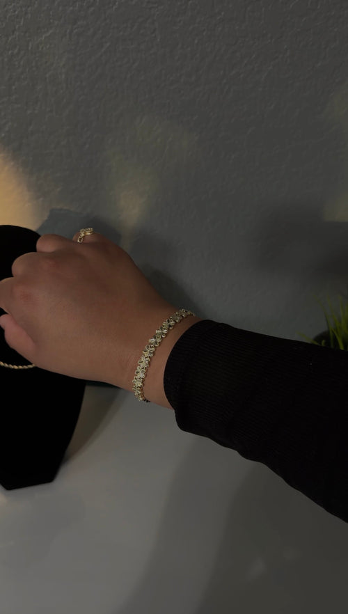 Golden Blossom Bracelet