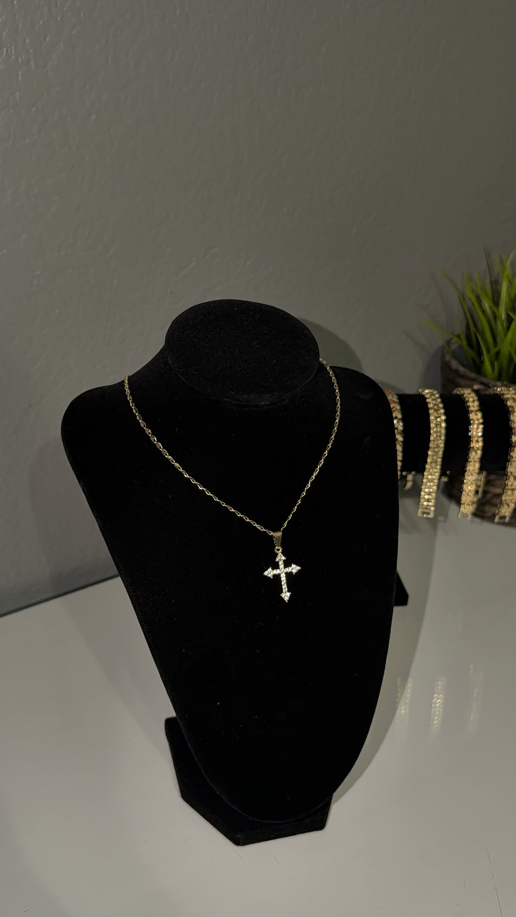Small Cross Necklace